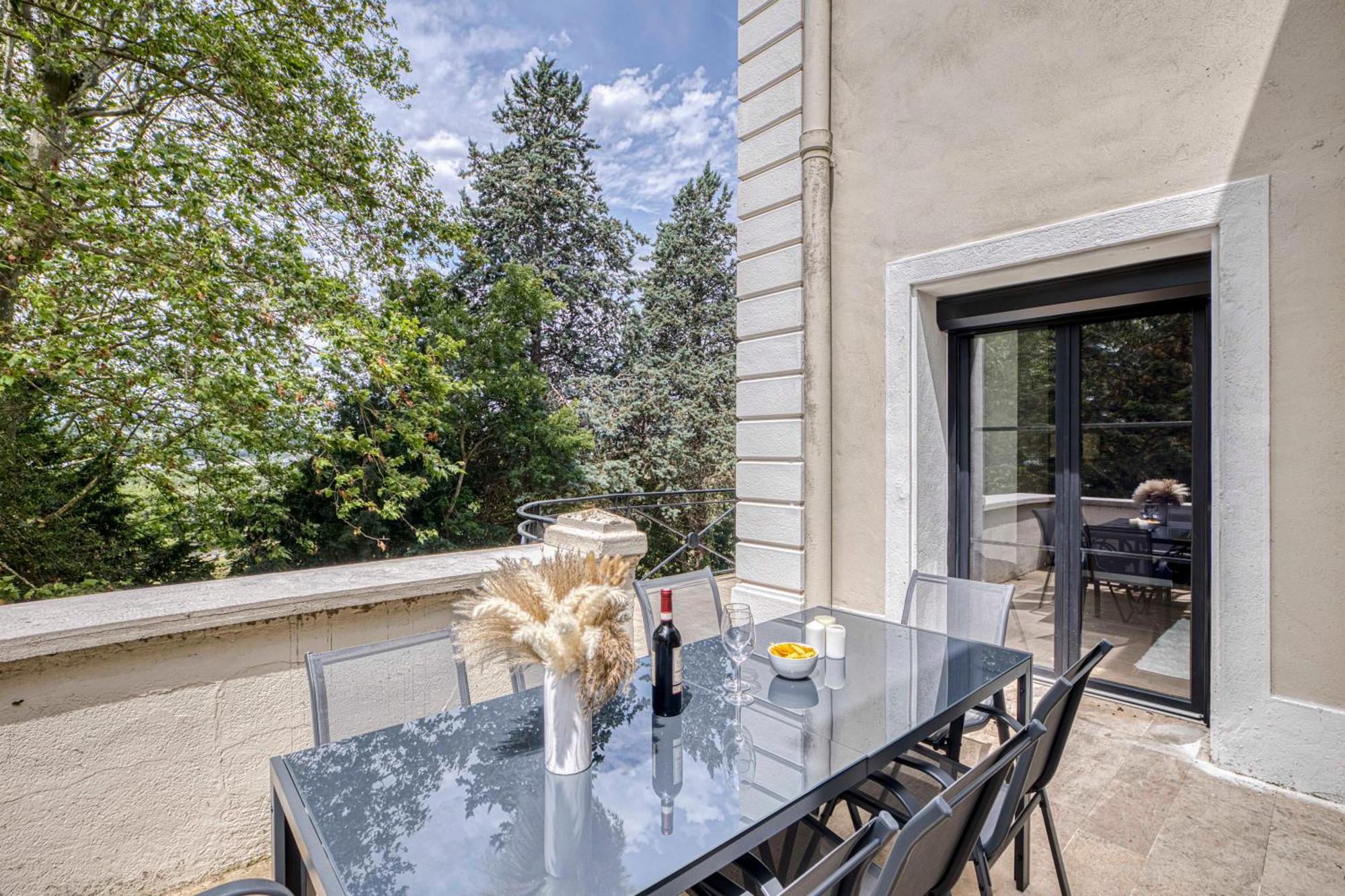 1 - Grand Appartement Spacieux Dans Un Chateau Du 17Eme Siecle, A 15Min De Lyon Vourles Εξωτερικό φωτογραφία