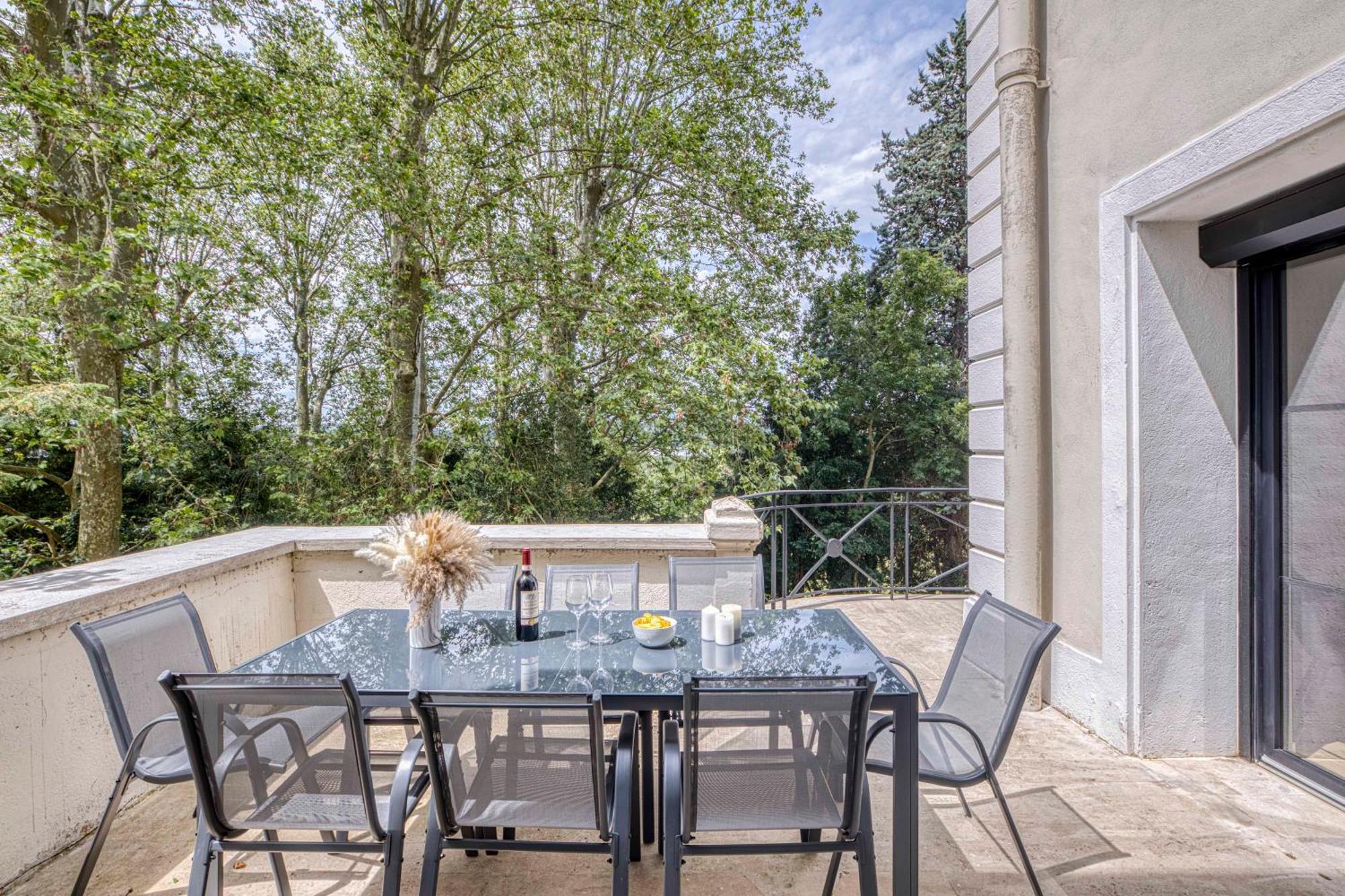 1 - Grand Appartement Spacieux Dans Un Chateau Du 17Eme Siecle, A 15Min De Lyon Vourles Εξωτερικό φωτογραφία